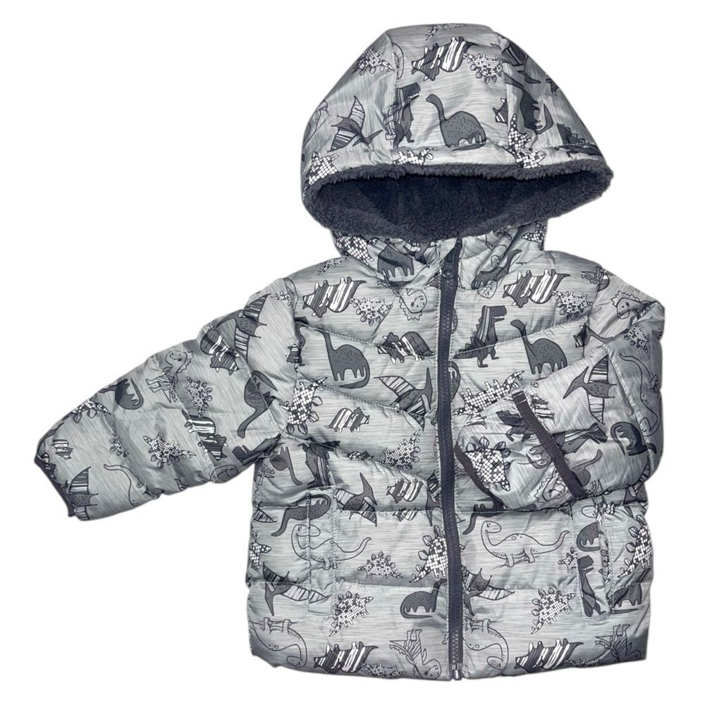 Swiss Tech Baby Boys’ Dinosaur Puffer Jacket | Size 18M